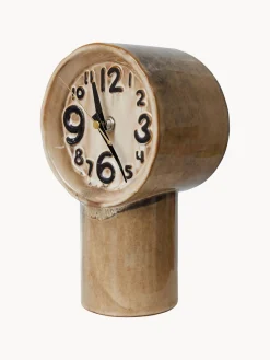 Reloj de mesa de cerámica pintado a mano Retro Relojes|Jarrones