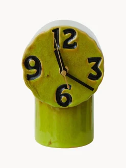 Sale Reloj de mesa de cerámica pintado a mano Retro Relojes|Jarrones