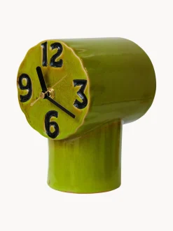Sale Reloj de mesa de cerámica pintado a mano Retro Relojes|Jarrones