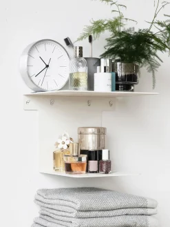 Relojes|Jarrones>House Doctor Reloj de mesa Hannah Plateado