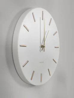 Relojes|Jarrones>Karlsson Reloj de pared Charm Blanco