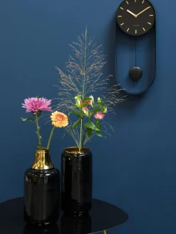 Relojes|Jarrones>Karlsson Reloj de pared Charm Negro