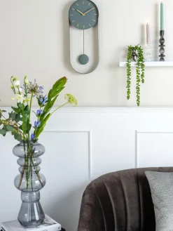 Relojes|Jarrones>Karlsson Reloj de pared Charm Verde salvia