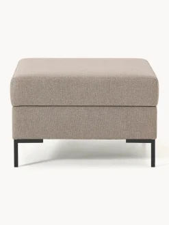 Best Reposapiés puf con espacio de almacenamiento Luna Reposapiés|Sofás