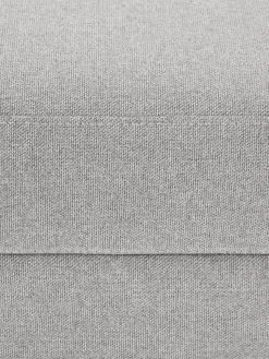 Reposapiés puf con espacio de almacenamiento Luna Reposapiés|Sofás