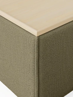 Online Reposapiés puf con espacio de almacenamiento Lennon Reposapiés|Sofás