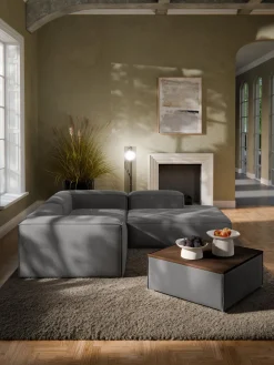 Online Reposapiés puf con espacio de almacenamiento Lennon Reposapiés|Sofás