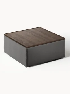 Online Reposapiés puf con espacio de almacenamiento Lennon Reposapiés|Sofás