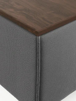 Online Reposapiés puf con espacio de almacenamiento Lennon Reposapiés|Sofás