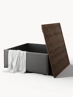 Online Reposapiés puf con espacio de almacenamiento Lennon Reposapiés|Sofás