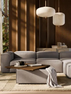 Outlet Reposapiés puf con espacio de almacenamiento Lennon Reposapiés|Sofás