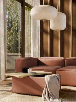 Sale Reposapiés puf con espacio de almacenamiento Lennon Reposapiés|Sofás