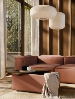 Sale Reposapiés puf con espacio de almacenamiento Lennon Reposapiés|Sofás