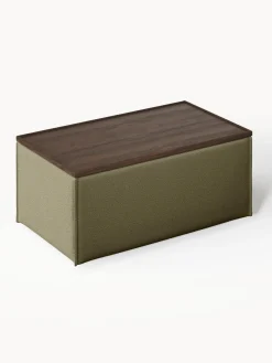 Online Reposapiés puf con espacio de almacenamiento Lennon Reposapiés|Sofás