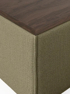 Online Reposapiés puf con espacio de almacenamiento Lennon Reposapiés|Sofás