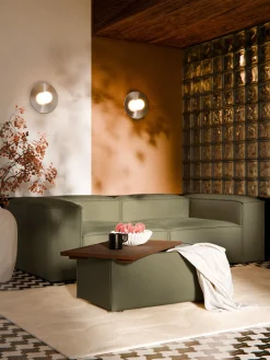 Online Reposapiés puf con espacio de almacenamiento Lennon Reposapiés|Sofás