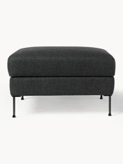 Clearance Reposapiés puf Cucita, con espacio de almacenamiento Reposapiés|Sofás