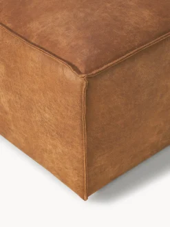 Hot Reposapiés puf de cuero reciclado Lennon Reposapiés|Sofás