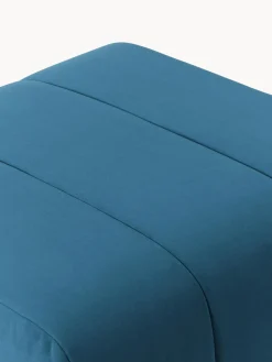 Outlet Reposapiés puf de terciopelo Lena Reposapiés|Sofás