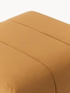 Reposapiés puf de terciopelo Lena Reposapiés|Sofás