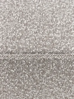 Clearance Reposapiés puf en tejido bouclé Lennon Reposapiés|Sofás