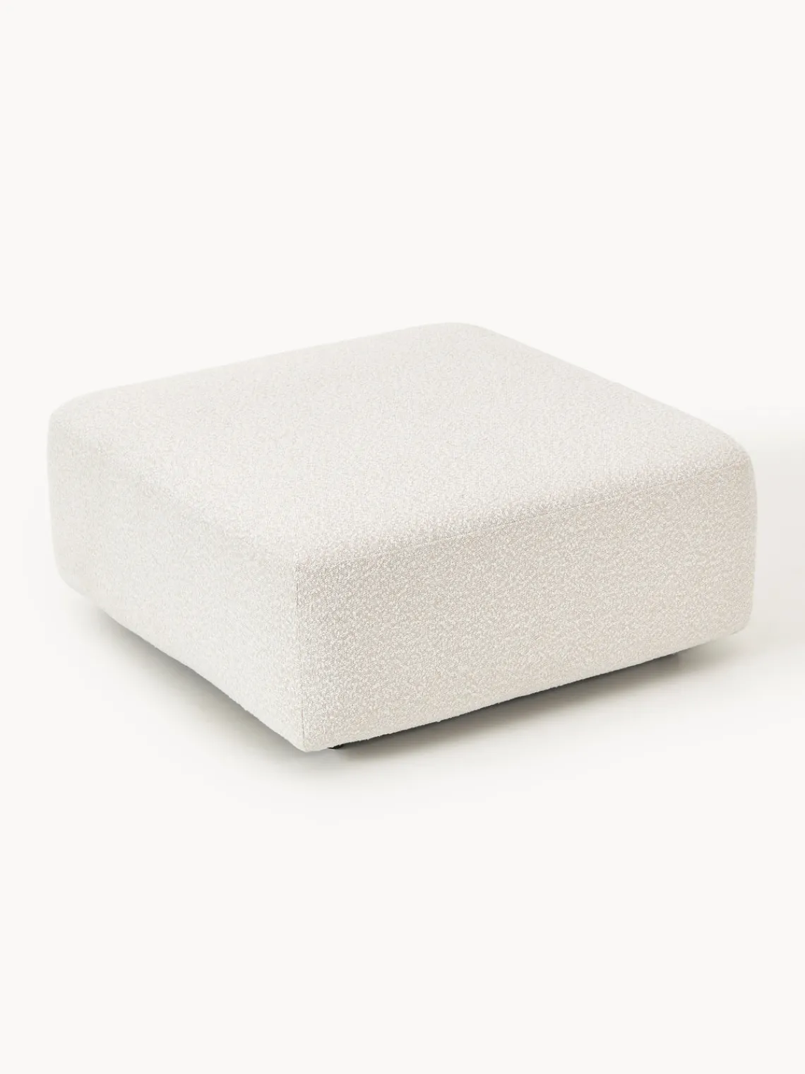 Hot Reposapiés puf en tejido bouclé Anton Sofás