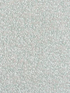 New Reposapiés puf en tejido bouclé Alba Reposapiés|Sofás