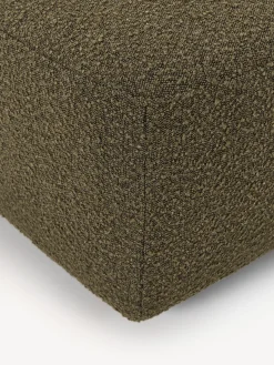 Discount Reposapiés puf en tejido bouclé Anton Sofás