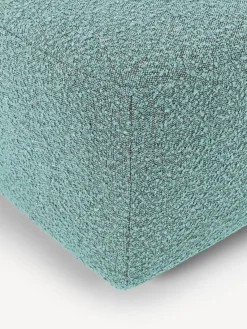 Outlet Reposapiés puf en tejido bouclé Anton Sofás