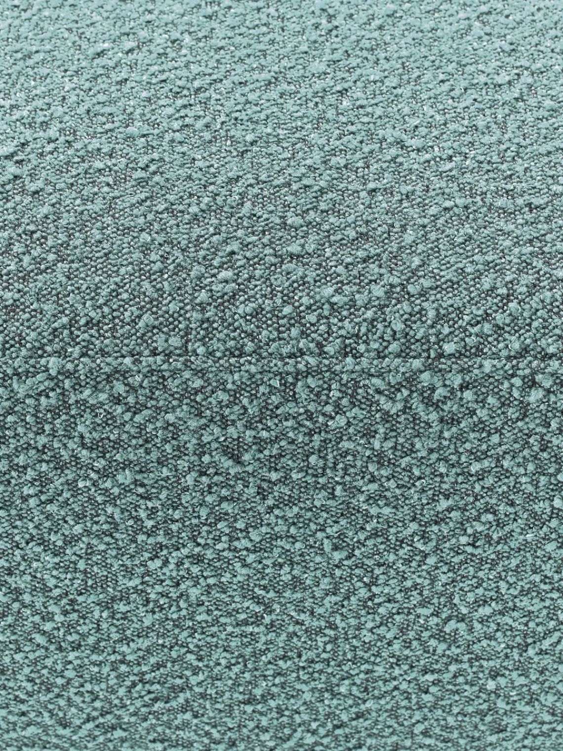 Outlet Reposapiés puf en tejido bouclé Anton Sofás