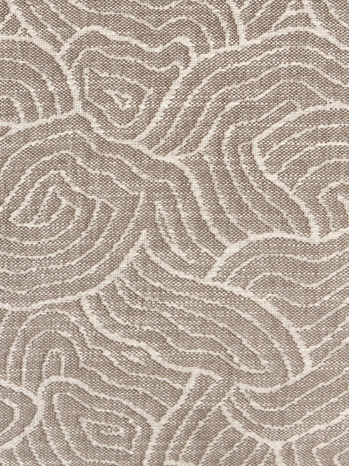 Reposapiés|Sofás>Westwing Collection Reposapiés puf grande Alba Tejido marrón