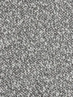 Reposapiés puf grande en tejido bouclé Alba Reposapiés|Sofás