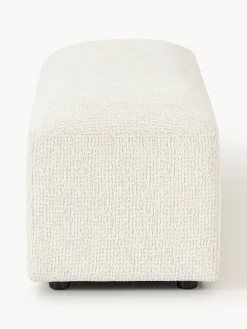 Reposapiés puf grande Melva, 116 x 42 cm Reposapiés|Sofás