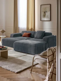 Clearance Reposapiés puf grande Melva, 116 x 72 cm Reposapiés|Sofás