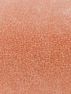 Reposapiés|Sofás></noscript>Westwing Collection Reposapiés puf Wolke Tejido terracota, texturizado y aterciopelado