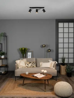 Plafones|Lámparas De Techo> Riel Etna Negro