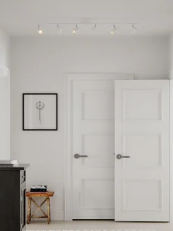 Plafones|Lámparas De Techo>By Rydéns Riel grande ajustable Correct Blanco