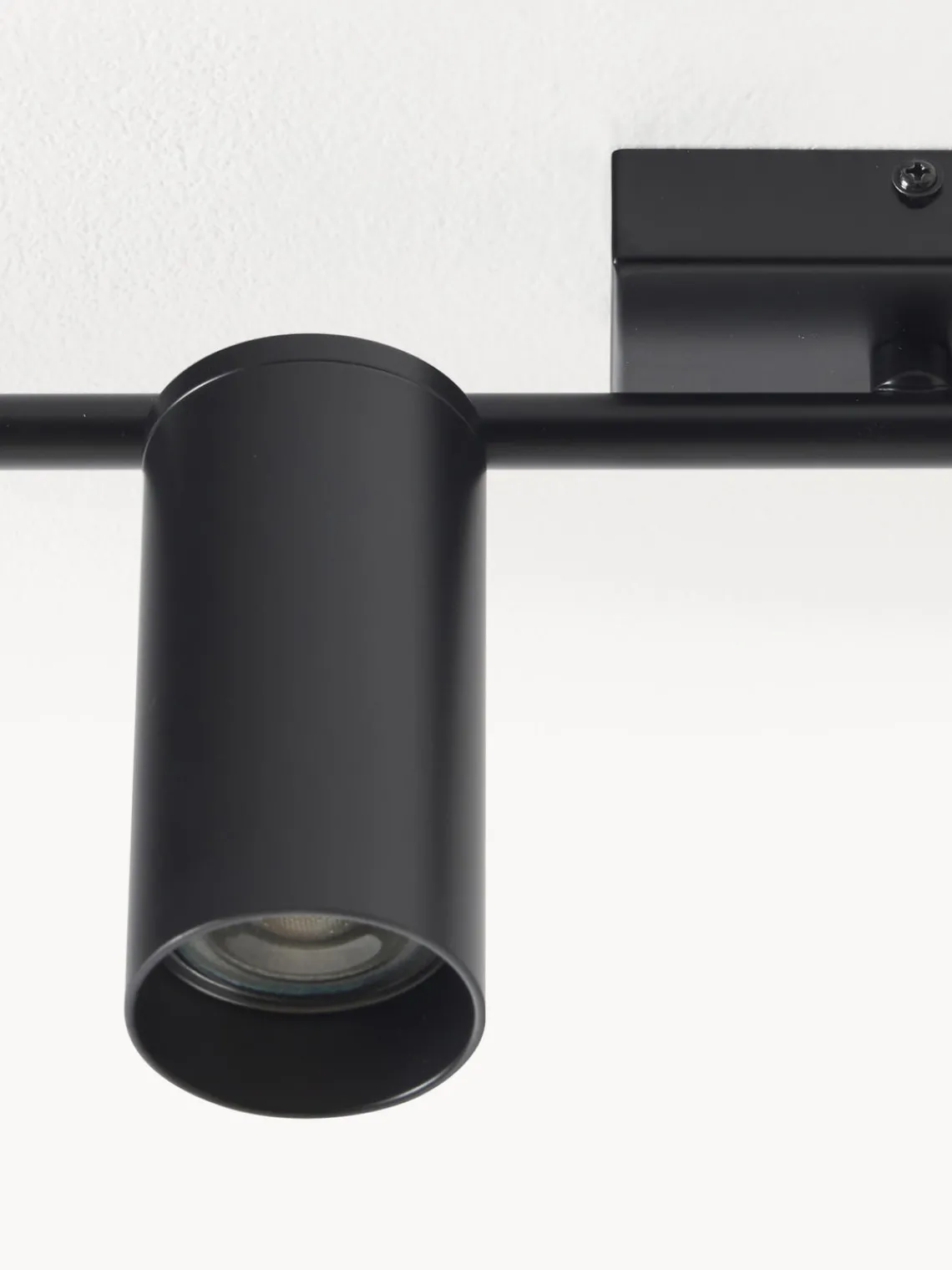 Plafones|Lámparas De Techo>Westwing Collection Riel grande Cassandra Negro