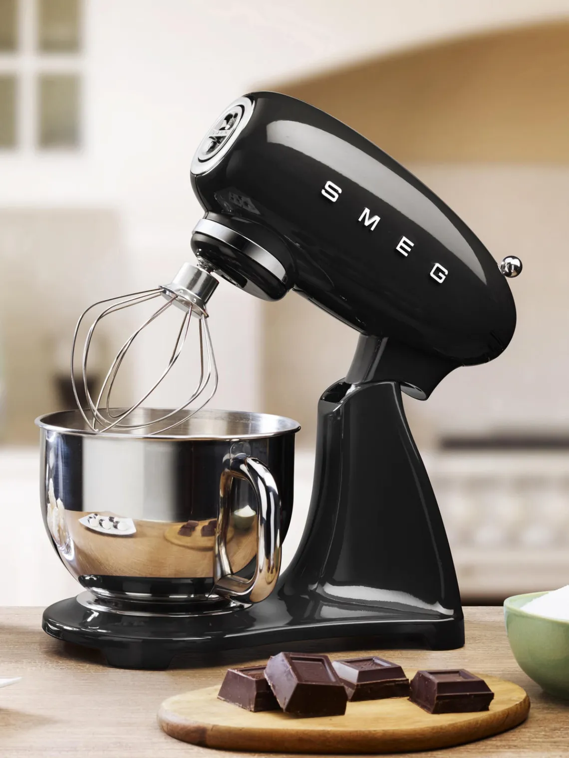 Aparatos De Cocina|Aparatos De Cocina>Smeg Robot amasador 50's Style Negro brillante