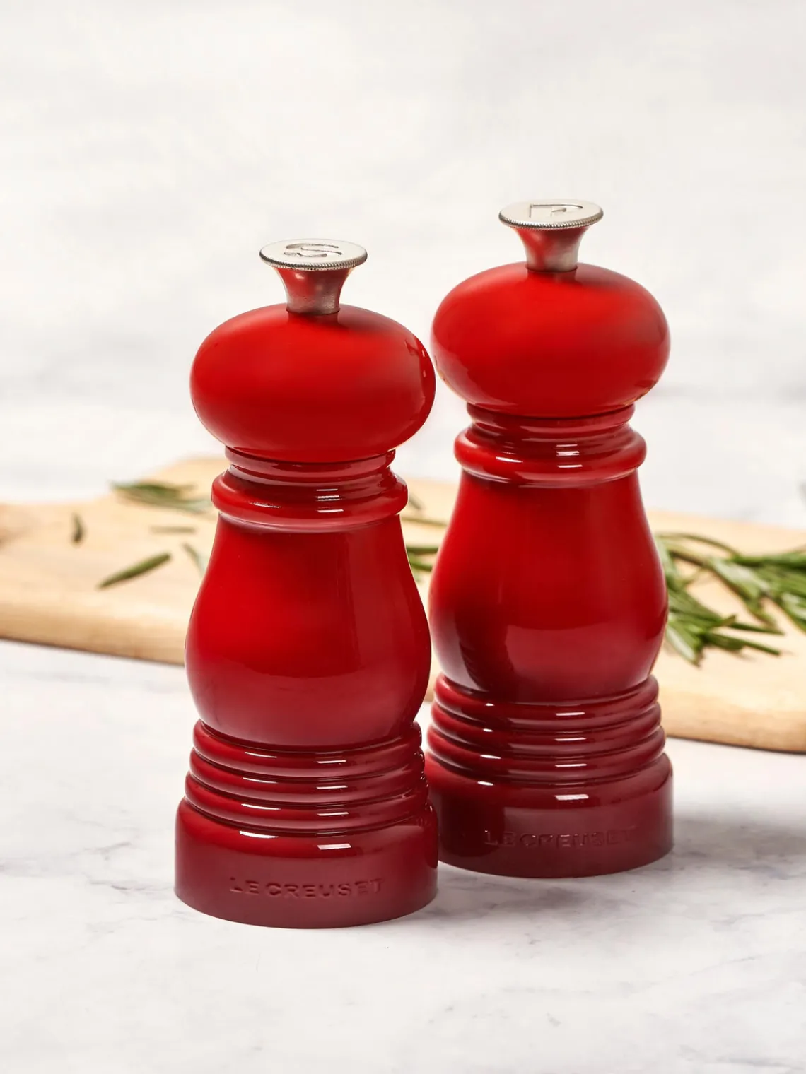 New Salero y pimentero con molinillo de cerámica Creuset, 2 uds. Molinillos De Especias|Molinillos De Especias