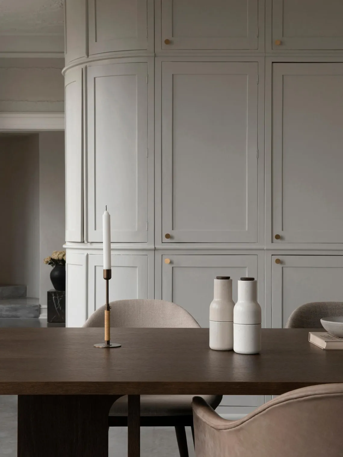 Online Salero y pimentero con tapa de nogal Bottle Grinder, 2 uds. Molinillos De Especias|Molinillos De Especias