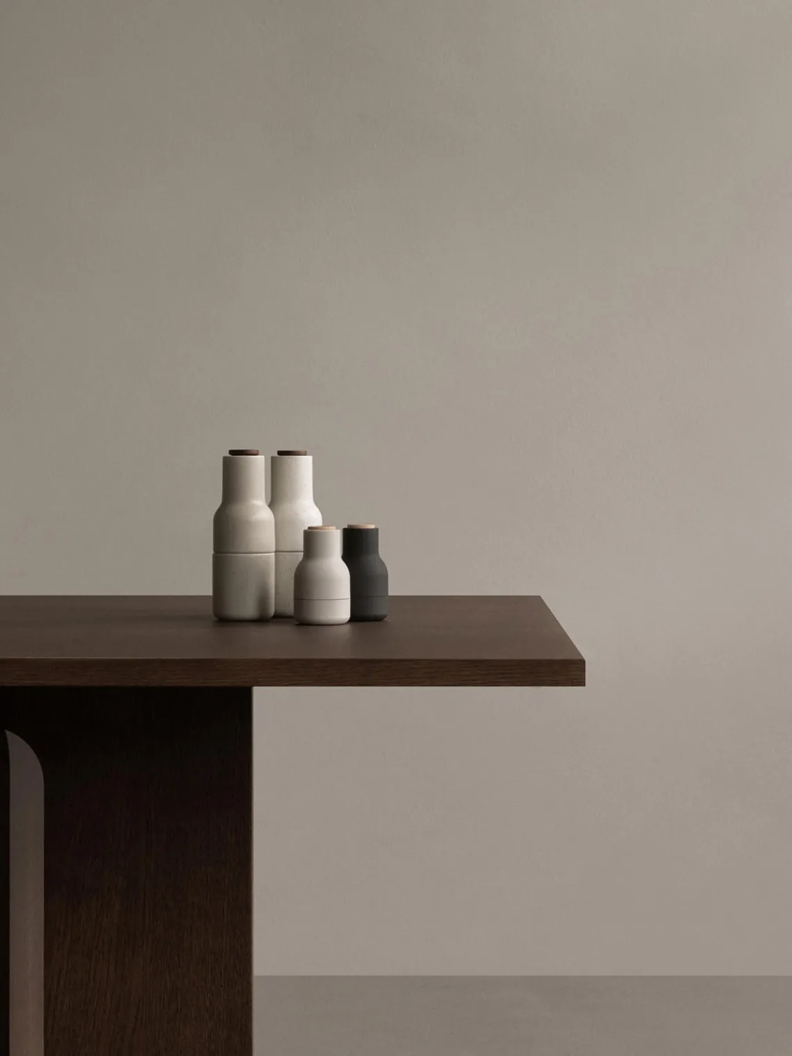 Online Salero y pimentero con tapa de nogal Bottle Grinder, 2 uds. Molinillos De Especias|Molinillos De Especias