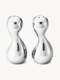 Molinillos De Especias|Molinillos De Especias>GEORG JENSEN Salero y pimentero de acero inoxidable Cobra, 2 uds.