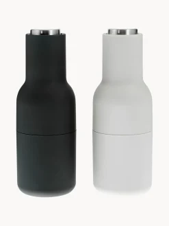 Salero y pimentero de diseño con tapa de acero inoxidable Bottle Grinder, 2 uds. Molinillos De Especias|Molinillos De Especias