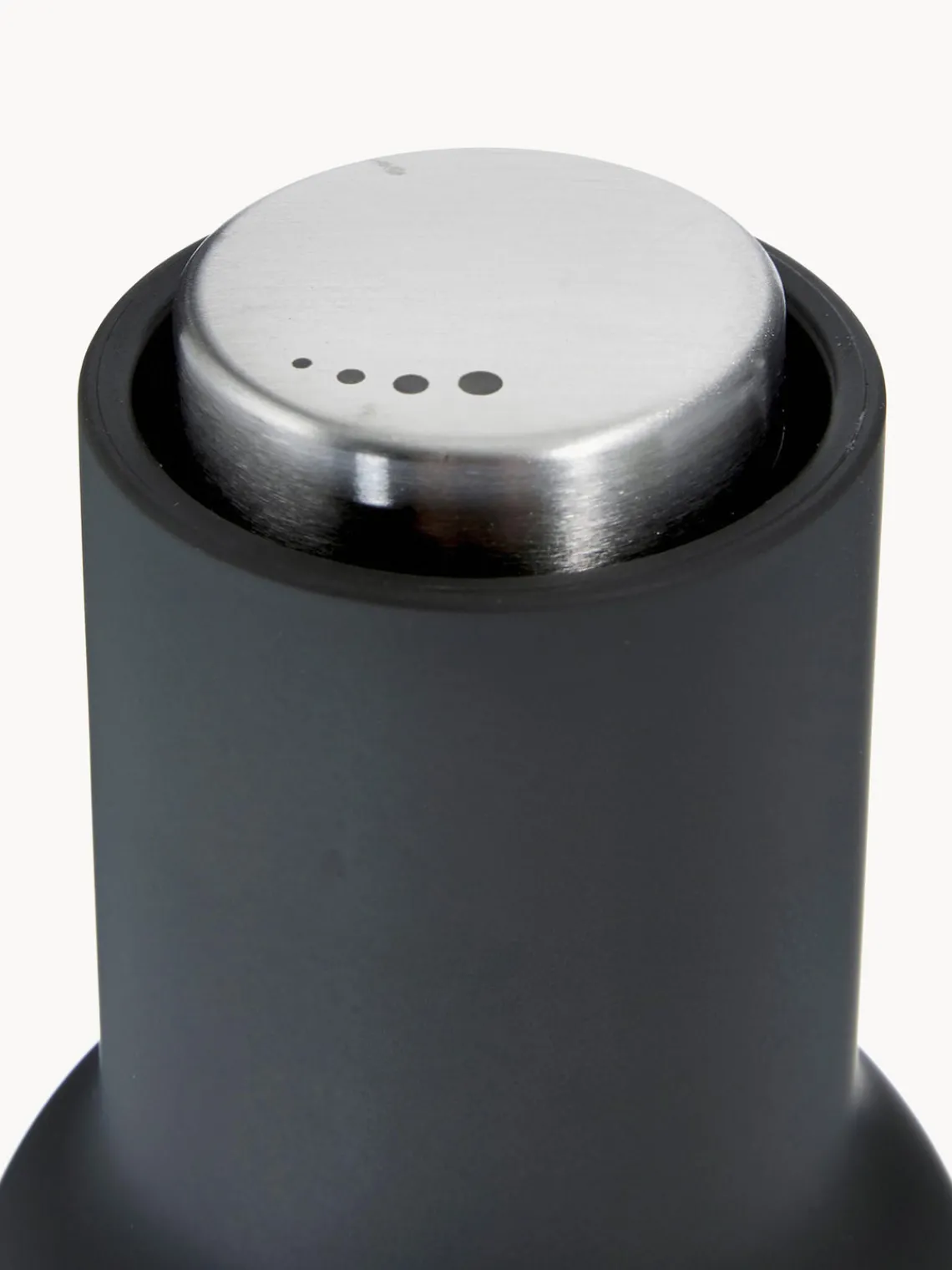 Salero y pimentero de diseño con tapa de acero inoxidable Bottle Grinder, 2 uds. Molinillos De Especias|Molinillos De Especias