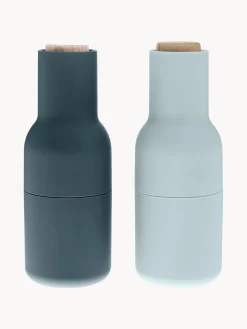 Best Salero y pimentero de diseño con tapa de haya Bottle Grinder, 2 uds. Molinillos De Especias|Molinillos De Especias