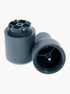 Best Salero y pimentero de diseño con tapa de haya Bottle Grinder, 2 uds. Molinillos De Especias|Molinillos De Especias