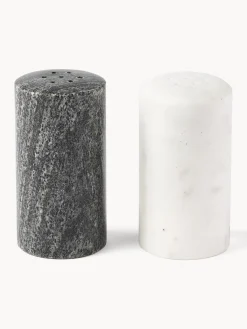 Online Salero y pimentero de mármol Agata, 2 uds. Molinillos De Especias|Molinillos De Especias