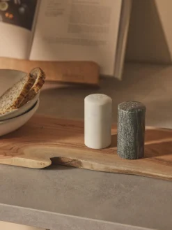 Online Salero y pimentero de mármol Agata, 2 uds. Molinillos De Especias|Molinillos De Especias