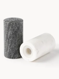 Online Salero y pimentero de mármol Agata, 2 uds. Molinillos De Especias|Molinillos De Especias